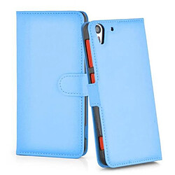 Acheter Cadorabo Coque HTC Desire EYE Etui en Bleu