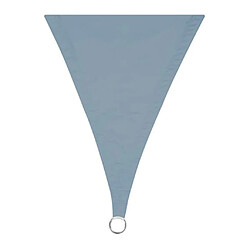 Perel Voile d'ombrage carrée 5 m Gris ardoise clair