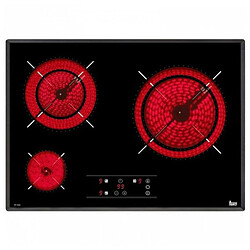 Totalcadeau Plaques vitrocéramiques 4750W 60 cm Noir - Plaque de cuisson cuisine pas cher