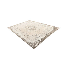 Avis Vidal Tapis de laine 290x206 beige Ultra Vintage