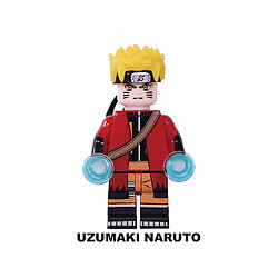 Universal 8 pièces Naruto Vortex Naruto a assemblé des petits jouets de blocs de construction pour enfants