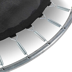 Avis Exit Toys Trampoline sur pieds rond 183cm noir et filet de sécurité Sihouette EXIT