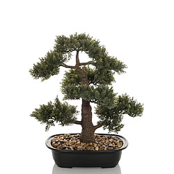 Plante artificielle / arbre artificiel BONSAÏ 44 cm vert hjh OFFICE