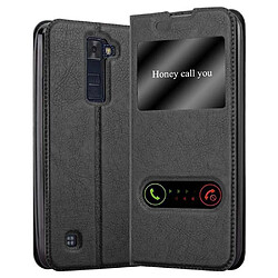 Cadorabo Coque LG K8 2016 Etui en Noir