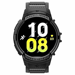 Spigen Sgp Spigen Rugged Armor Pro Coque avec Bracelet Compatible avec Samsung Galaxy Watch 6 40mm - Noir pas cher