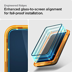 Spigen Sgp Spigen AlignMaster Verre Trempé Compatible avec iPhone 14 Pro Max, 2 Pièces, Couverture complète, Résistant aux Rayures, 9H Protection écran pas cher