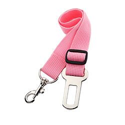 Avis réglable animal chat chien siège auto ceinture sécurité retenue harnais clip rose