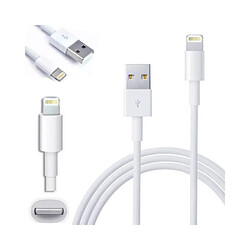 CABLING® Câble Lightning (1M) compatible pour iPhone 11, compatible avec iPhone 11/11 Pro/11 Max/XS/XS Max/XR/X/8/8 Plus/7/7 Plus/6/6 Plus/5/5S et Autres pas cher