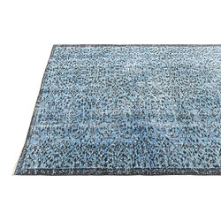 Acheter Vidal Tapis de laine 254x140 Bleu Ultra Vintage