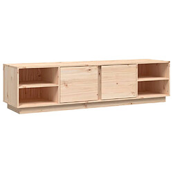 vidaXL Meuble TV 156x40x40 cm Bois de pin massif