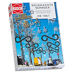 Busch 1061 de Noël Street Paysage de Décor Ho Echelle Modèle