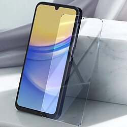 Mayaxess Verre Trempé pour Samsung Galaxy A15 Dureté 9H Anti-rayures Transparent pas cher