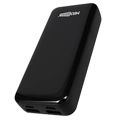 Batterie externe 10000mAh 2 USB écran d'affichage LED Noir - Max Excell