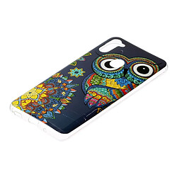 Coque en TPU noctilucent imd souple motif de hibou pour votre Samsung Galaxy A11