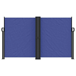 Avis Maison Chic Auvent latéral rétractable | Store latéral | Brise-vue latéral bleu 140x1200 cm -GKD94016