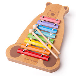 Tidlo Ours Xylophone en bois