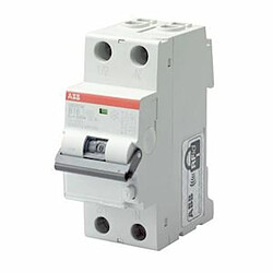 disjoncteur différentiel - abb ds201l - 1p+n - 4.5/6ka - courbe c - 10a - 30ma - type ac - abb 471012