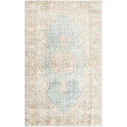 Vidal Tapis de laine 262x160 brun Ultra Vintage