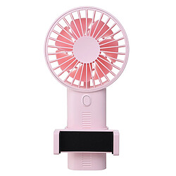 Ventilateur USB de Table de Bureau Portable Mini Ventilateur De Refroidissement à Air à 3 Modes Avec Support Pour Téléphone pas cher