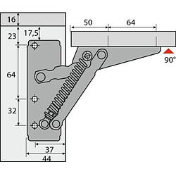 Avis Hettich Compas dabattant Lift 90