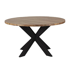 BOIS & CHIFFONS Table ronde 135 cm | Acacia Bunting