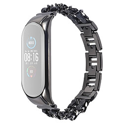 Bracelet en métal noir pour votre Xiaomi Mi Band 3/4