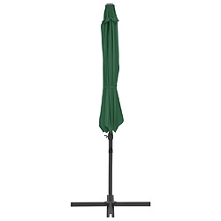 Maison Chic Parasol Jardin | Parasol avec base portable Vert - GKD96025 pas cher