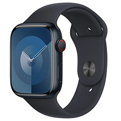 Sport Band pour Apple Watch Series 1 á 10 / SE / Ultra (2) (44/45/46/49 mm) - Taille S/M - Midnight