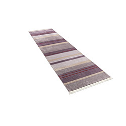 Vidal Tapis de couloir en laine 297x81 Violet Darya