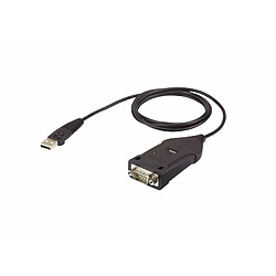 Aten UC485 adaptateur et connecteur de câbles USB A DB-9 Noir