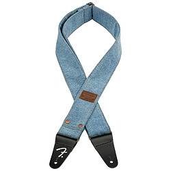 Wrangler Riveted Denim Strap Light Indigo Fender