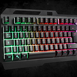 Avis Clavier Pro Gamer Amstrad AMS KEY007 USB, Rétro-éclairage RVB, 19 touches anti ghosting, 12 raccourcis multimédia. AZERTY