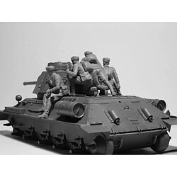 Acheter Icm Maquette Char T-34-76 With Soviet Tank Riders