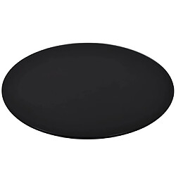 vidaXL Dessus de table rond Verre trempé 400 mm