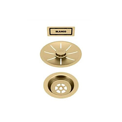 Blanco Cache bonde évier Set d'évacuation satin gold 203476