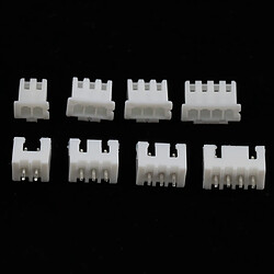 250pcs 2.54mm jst-xhp 2/3/4 broches logement kit connecteur mâle tête / femelle pas cher