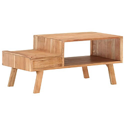 Avis Maison Chic Table basse,Table Console Table d'appoint, Table pour salon 100x50x45 cm Bois d'acacia massif -MN79231