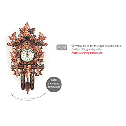 antiquité coucou horloge murale horloge en bois vintage décor à la maison excellent cadeau m