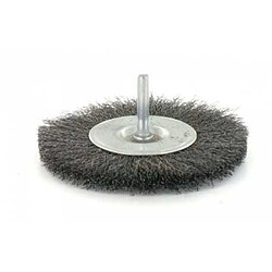 Brosse circulaire acier diamètre 100 mm x 1