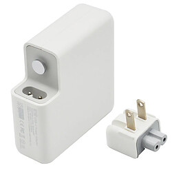 Acheter Wewoo Chargeur Adaptateur secteur 61W Type-C portable avec câble de charge 1,8 m Type-C, prise américaine, pour MacBook, Xiaomi, Huawei, Lenovo, ASUS et autres ordinateurs portables (Blanc)