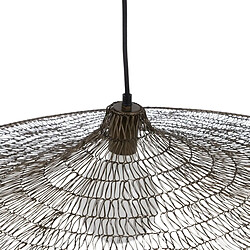 BigBuy Home Suspension 90 x 90 x 13 cm Doré Métal