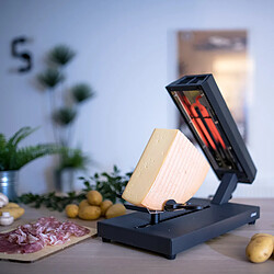 Appareil à raclette traditionnel 1/2 meule 400w - doc231 - LIVOO pas cher