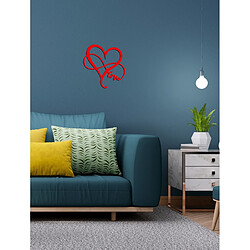 EPIKASA Décoration Murale en Métal Love 3