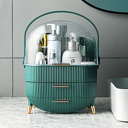 Universal Boîte de rangement de cosmétiques de grande capacité nordique imperméable à l'eau et à la poussière toilette bureau beauté maquillage organisateur soins de la peau tiroir de rangement