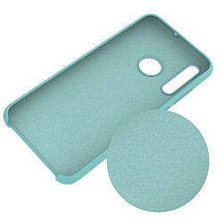 Wewoo Coque Étui de protection étanche en silicone liquide de couleur unie pour Huawei Enjoy 9s bleu pas cher