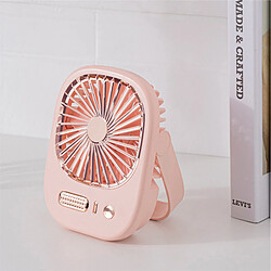 (StyleC) Nouveau Ventilateur de Bureau Rétro Ventilateur de Bureau Portable Simple Alimentation de Charge Usb