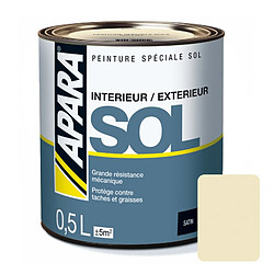 Peinture Sol Satin - APARA-0.5 litre-Pierre (RAL 1015)