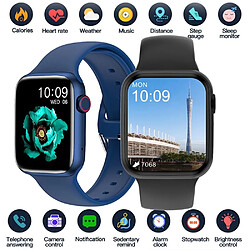 Avis Universal Smartwatch IP68 Imperméable 1,75 pouce Thermocardiogramme Smartwatch pour Hommes et Femmes | Smartwatch (Noir)