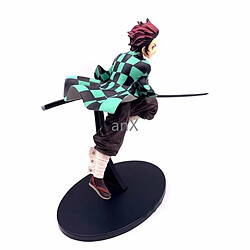 Acheter Universal 15cm Kamado Tanjirou Action Figure No Yaiba Figure Agatsuma Zenitsu Nezuko Battle Scene Model Toys(Coloré)