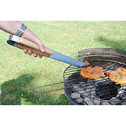 Esschert Design Mallette en toile avec ustensiles barbecue.